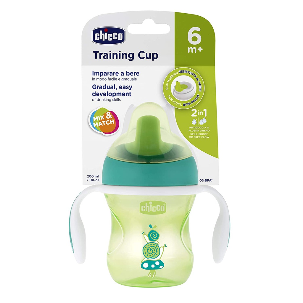 Chicco Зөөлөн аяга 6m+ хүү training cup