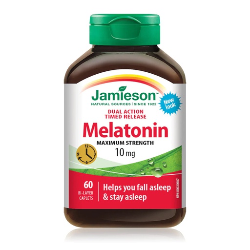 [200498] Jamieson MELATONIN | TIMED RELEASE 10мг №60 Exclusive - Jamieson Laboratories Ltd (CAN)