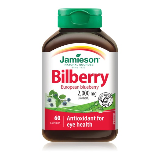 [200488] Jamieson Bilberry 2000mg №60 Exclusive - Jamieson Laboratories Ltd (CAN)