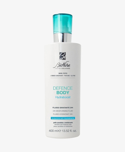 [502300] BioNike Defence Body hydraboost 24h moisturising fluid anti pollution hydration bottle 400ml Exclusive - ICIM International S.r.l. (IT)